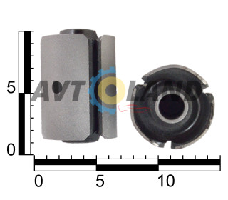 Сайлентблок рессоры ГАЗ 3302, 2217, 2705, шарнир к-т 2шт (усиленный d55 мм) ASR