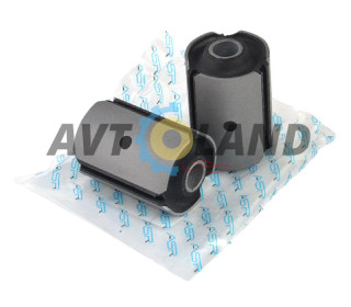 Сайлентблок рессоры ГАЗ 3302, 2217, 2705, шарнир к-т 2шт (усиленный d55 мм) ASR