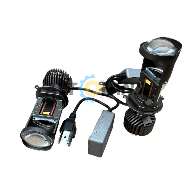 Лампи BI-LED міні-лінзи H4 ″MT Light T40″ (F40 H4 mini, 70Вт, 16000Лм, 6000К, 9-36v, Цоколь H4) купити дешево