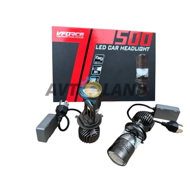 ライト Лампи BI-LED міні-лінзи H4 ″MT Light T40″ (F40 H4 mini, 70Вт
