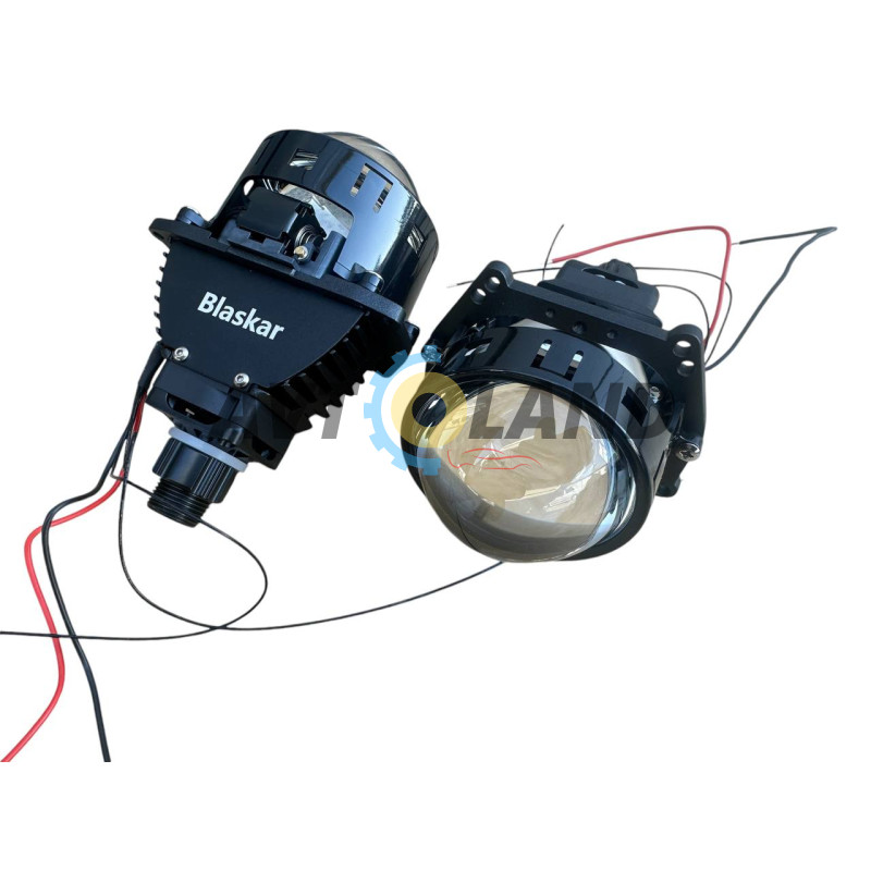Світлодіодні Bi-LED лід лінзи GUANGFUDE 3.0″ дюйма універсальна 65W 5100K 24V (2шт) купити дешево
