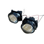 Светодиодные Bi-LED лед линзы GUANGFUDE 3.0″ дюйма универсальная 65W 5100K 24V (2шт) купить недорого