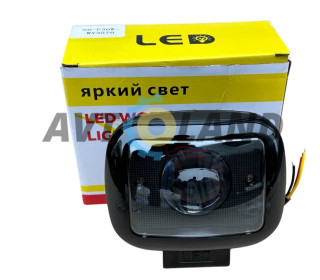 Светодиодная LED-фара 45Вт (Линза) белый/желтый (2 режима)