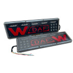 Ліхтар задній LED 12-24V 46x13 см (поворотник, що біжить), комплект 2 шт. DAF купити дешево