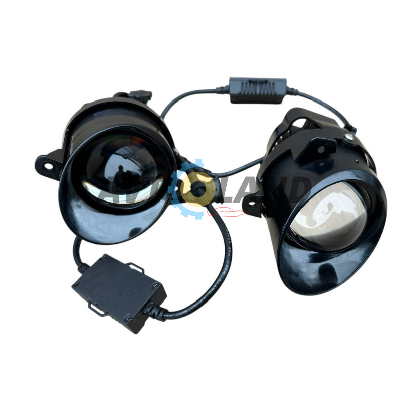 Протитуманні Led фари Лада Калина, Гранта 90мм (Лінза) білий світ купити дешево