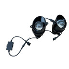 Противотуманные Led фары Лада Калина (1118), Гранта 90мм (Линза) Белый+ Желтый свет (кт- 2 шт) купить недорого
