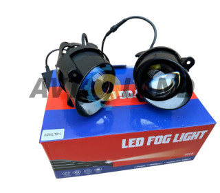 Светодиодная противотуманная фара универсальная (40ВТ) А6 С5 седан 2001 3.5 ДЮЙМ (БЕЛЫЙ СВЕТ/Желтый свет)