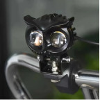 Світлодіодна двокольорова фара Moto LED Mini Сова 20W 2000Lm 9-60V для мотоцикла, мопеда, скутера купити дешево