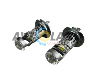 Лампы LED мини-линзы Y10 H7  LED LENS(60Bт,12000Лм,6000К,9-18v.Цоколь Н7)