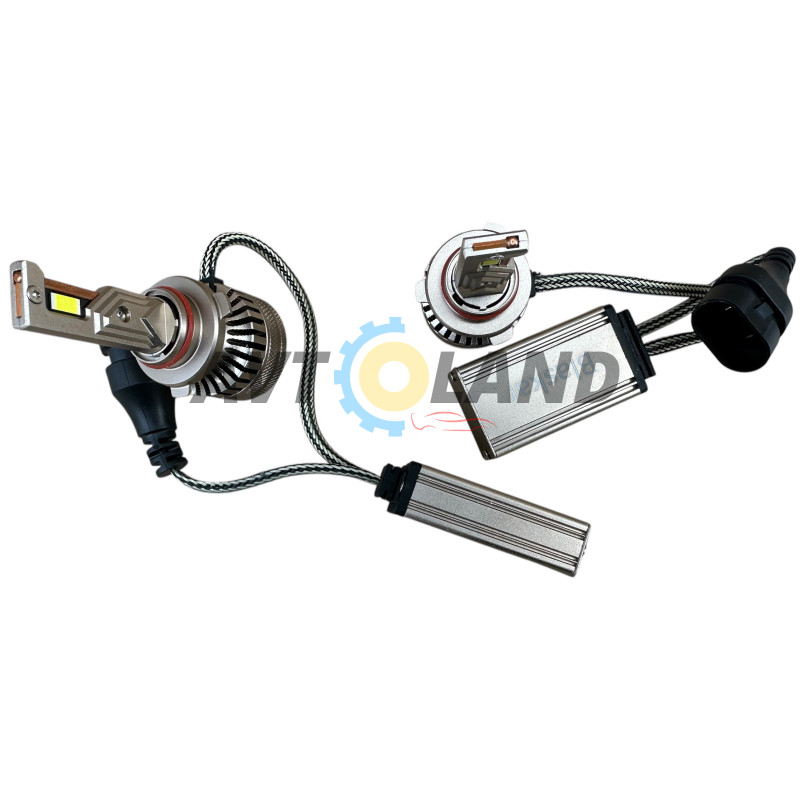 Светодиодные лампы LED HB4 (9006)-T200-12-24V-18000 Lm-6000 K- Canbus купить недорого
