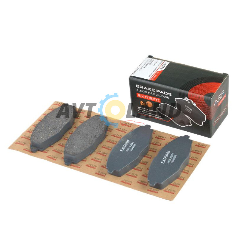 Колодка тормозная передняя Daewoo Lanos 1.5, Sens, Matiz, Chery QQ 13″ диск. (к-т 4 шт.) купить недорого