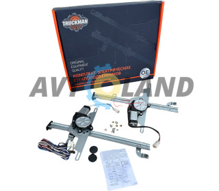 Склопідйомник ВАЗ 21213, перед. електричний рейковий тип (к-т 2 шт.) Truckman