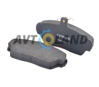 Колодка передняя тормозная ГАЗель 3302, ГАЗ 3110, 2217 Соболь (к-т 4 шт.) ASR EXTREME