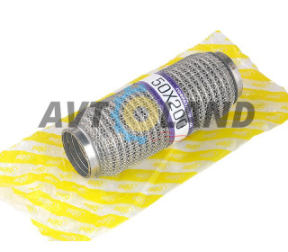 Гофра 50х200 Interlock кольчуга Daewoo Lanos, Chevrolet Aveo, Lacetti; Kia Rio, Hyundai Accent - (посилена)