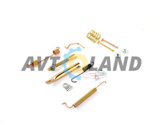 Ремкомплект колодок гальмівних DAEWOO LANOS, SENS, NUBIRA зад. прав. барабан. Flagmus