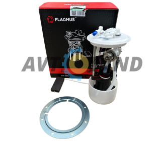 Насос топливный (модуль электро погружной) ГАЗель Евро-3 штуцер FLAGMUS