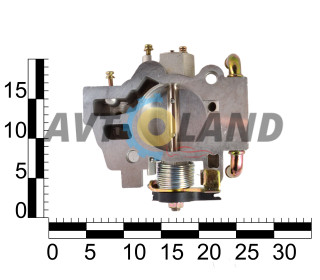 Дросельна заслінка ВАЗ 2108-15, 1117-19, 2170-72, 21073 у зб. (56 мм) Flagmus