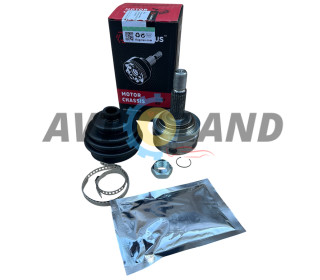 ШРУС ВАЗ 2108-15 зовнішній (з пильником, хомутами, гайкою та мастилом) (22x22) ″граната″ Flagmus