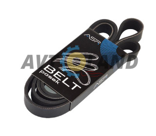 Ремень генератора Chevrolet Aveo 1.4, 1.6, Lacetti 1.6, Daewoo Lanos 1.6, поликлиновой (6PK1870) ASR