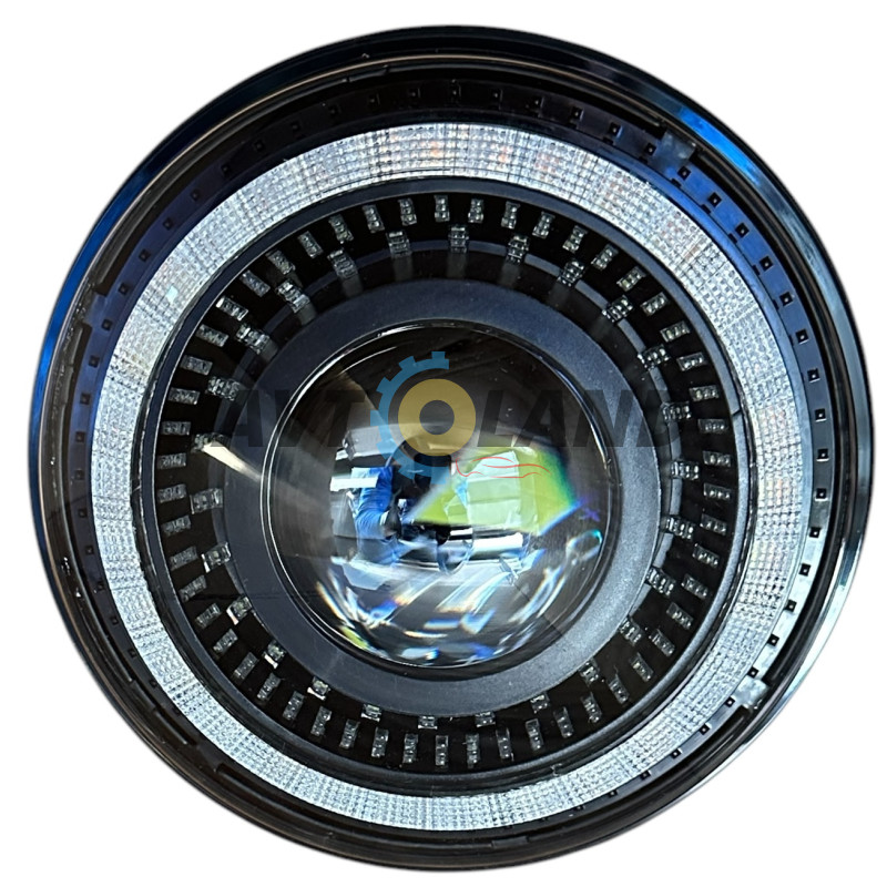 Світлодіодна фара Bi LED лінза, 150ВАТ для ВАЗ 2101, 2102, Лада Нива 4х4, Нива 4х4 Урбан, УАЗ купити дешево
