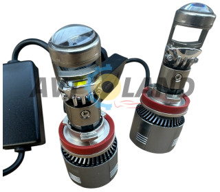 Лампи LED міні-лінзи G01-H11-H9-H8 MINI LED LENS(60Bт,12000Лм,6000К,9-18v.Цоколь Н11)