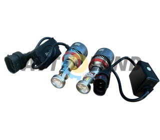 Лампы LED мини-линзы G01- H11-H9-H8 MINI LED LENS(60Bт,12000Лм,6000К,9-18v.Цоколь Н11)