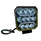 Светодиодная LED фара 30ВТ квадратная Бело-Желтый цвет купить недорого