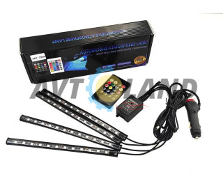 Универсальная RGB led подсветка с микрофоном APP-9003 SV227