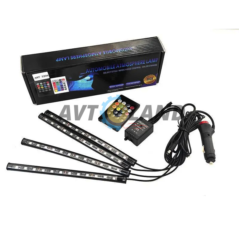 Универсальная RGB led подсветка с микрофоном APP-9003 SV227 купить в Украине