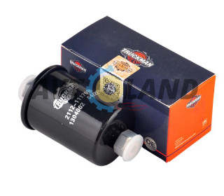 Фильтр топливный ВАЗ 2121, 21214, 2104-15, под гайку (метал), Truckman