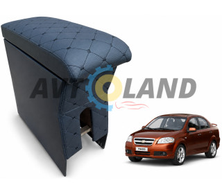 Подлокотник Chevrolet Aveo Черная Строчка