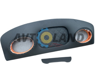 Акустическая полка ВАЗ 2110 - 2170 люкс ромб черная