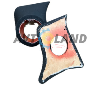 Уголки передние с подиумами на ВАЗ 2101 - 2107 ромб чорні під 16 діаметр