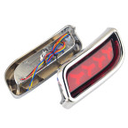 Катафот заднего бампера ВАЗ 2170-71 светодиодный, LED, Хром, (к-т 2 шт.) купить недорого