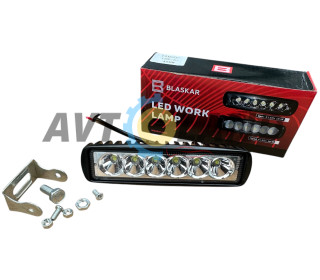 LED ФАРА 18ВТ 6ЛАМП дальнє світло