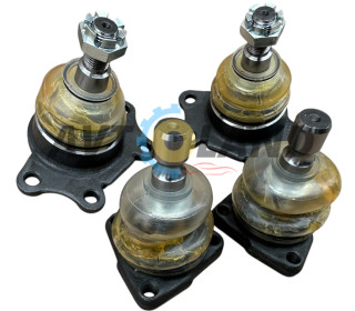 Опора шаровая МОСКВИЧ 412, 2140 компл. (верхн. 2шт.+ниж. 2шт.) евро пыльник (с крепежом) Truckman