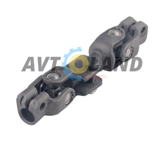 Вал рульового управління ВАЗ 1117-19, 2190-92, 2123 (з 2-х частин) (довжина 21 см) карданний з шарніром