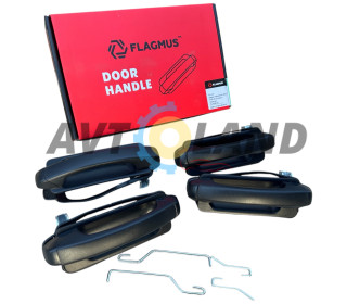 Євро ручки дверні зовнішні 2105,2107, Flagmus