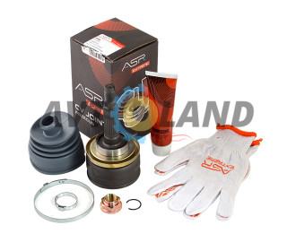 ШРУС ВАЗ 21213 наружный 22 шлица (d 24,33 мм) (с пыльником, хомутами и гайкой) (22x22) граната