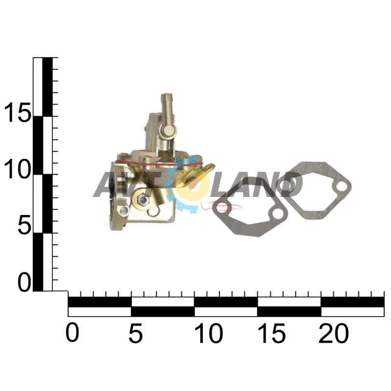 Насос паливний ВАЗ 2101-07, 2121-213 з прокладкою (аналог Пекар) EuroEX купити дешево