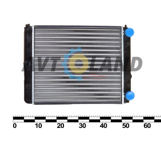 Радиатор ЗАЗ 1102, алюм., основной, EuroEX