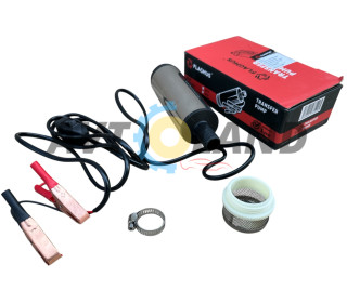 Насос для перекачування палива FLAGMUS занурювальний 51мм 12В під шланг на 19 мм