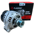 Генератор ГАЗ, УАЗ дв. ЗМЗ 405, 406, 409, 14В 100А, Flagmus купити дешево