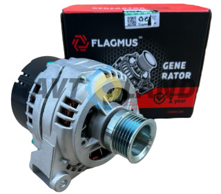 Генератор ГАЗ, УАЗ дв. ЗМЗ 405, 406, 409, 14В 100А, Flagmus