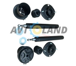 Амортизаторы передние в сборе Ланос, Сенс  (к-т 2шт) FLAGMUS