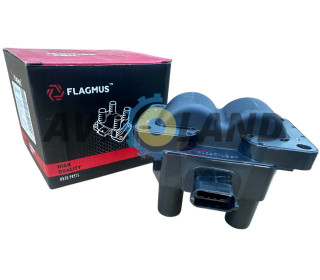Катушка зажигания (модуль) ВАЗ 2108-15,Калина (3 конт.) 2111-3705010, Flagmus