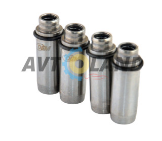 Втулка направляющая клапана ВАЗ 2101-07. 2121 впуск (к-т) в уп. с проточкой под сальник, ОЕМ 