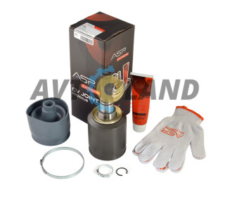 ШРУС ВАЗ 2121 внутренний левый (корот.) 22 шлица (с пыльником и хомутами) (22x22) ″граната″ ASR EXTR