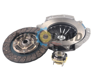 Комплект сцепления ВАЗ 2123, 21214 с 02.2009 г. (215 мм) (диск нажимной, ведомый, подшипник) OEM