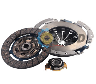 Комплект сцепления ВАЗ 2110-12, (диск нажимной, ведомый, подшипник) кор. уп. OEM